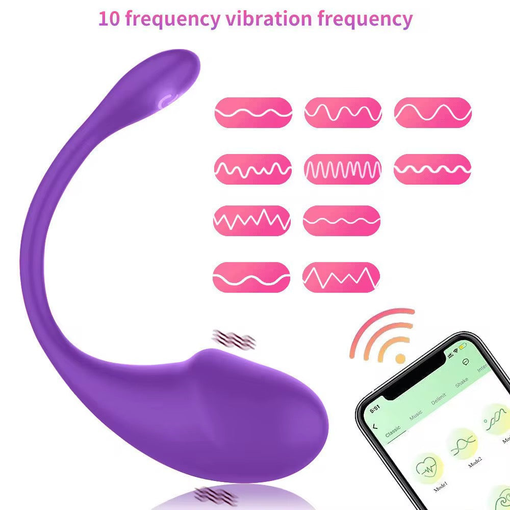 App Bluetooth Control Jumping Egg Vibrator