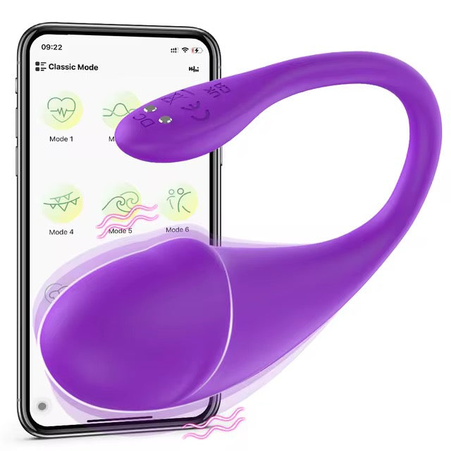 App Bluetooth Control Jumping Egg Vibrator